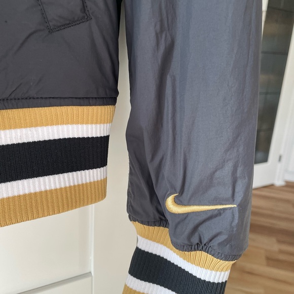 Nike Toronto Raptors Edition Courtside Hooded Full-Zip Bomber Jacket Small - Picture 4 of 7